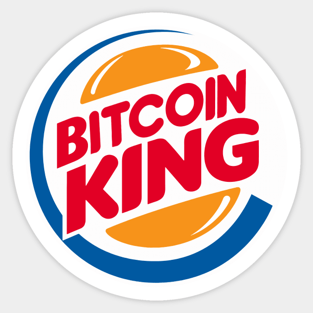 Bitcoin King Sticker by phneep